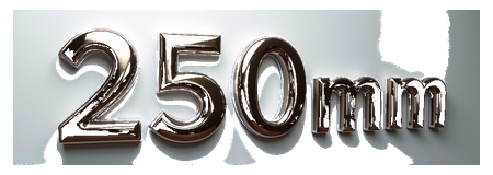 250mm logo